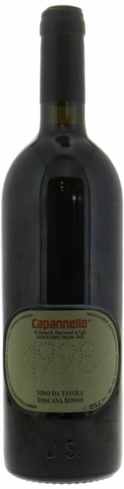 Vino Di Tavola Rosso 1998- 6753389245