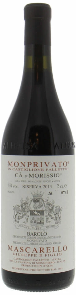 Barolo Riserva Monprivato Ca D'Morissio 2013- 8338774397