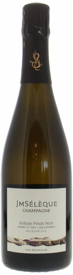 Soliste Pinot Noir 1er Cru Les Gayeres 2016- 4632685018