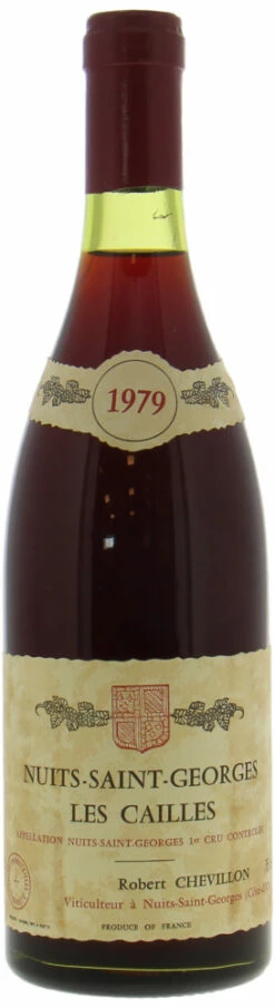 Nuist St. Georges 1er Cru Les Cailles 1979- 9744837816
