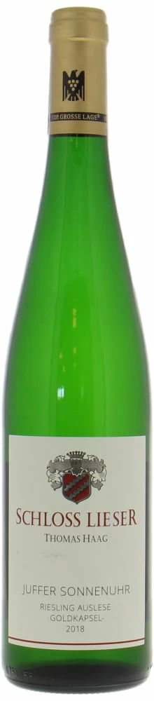 Juffer Sonnenuhr Auslese Goldkapsel 2018- 8462537932