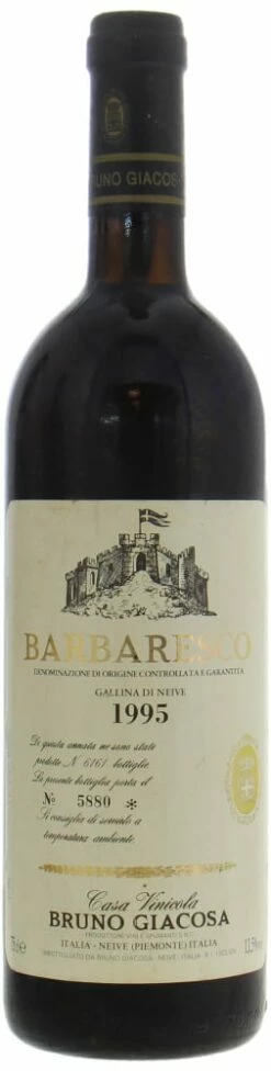 Barbaresco Gallina Di Neive 1995- 7611286557