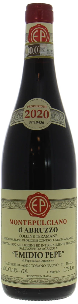 Montepulciano D'Abruzzo 2020- 0949611993 3 Montepulciano D'Abruzzo 2020- 0949611993