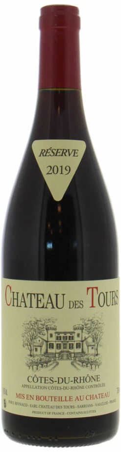 Chateau Des Tours Cotes Du Rhone Reserve Rouge 2019- 7107497844